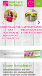 Mobile Screenshot of gaertnerei-online.de